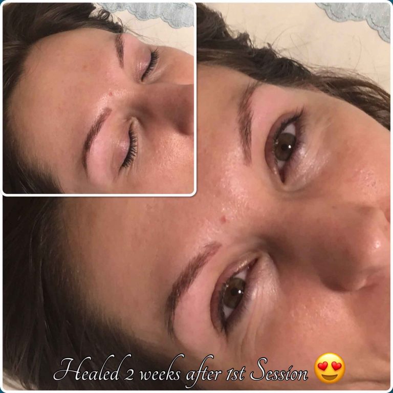 Melanie Aslin Permanent Makeup- Hayley Healed Brows Melanie Aslin Permanent Makeup- Hayley Healed Brows
