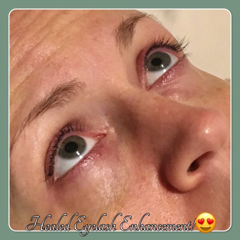 Melanie Aslin Permanent Makeup- Justine Healed Eyelash Enhancement Melanie Aslin Permanent Makeup- Justine Healed Eyelash Enhancement