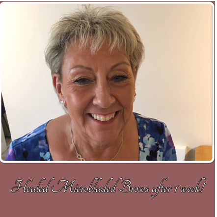 Melanie Aslin Permanent Makeup- Angie Healed Brows Melanie Aslin Permanent Makeup- Angie Healed Brows