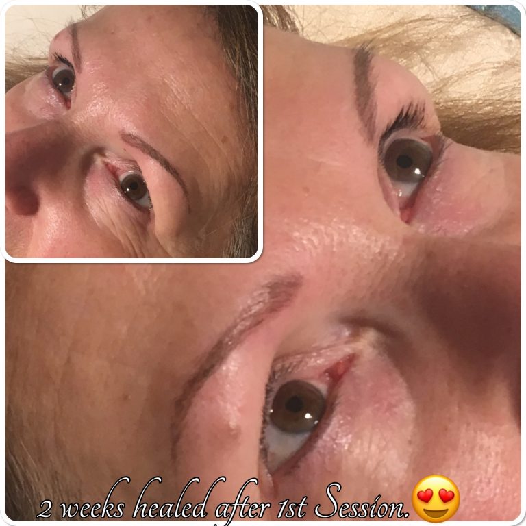 Melanie Aslin Permanent Makeup- Helen Healed Brows Melanie Aslin Permanent Makeup- Helen Healed Brows