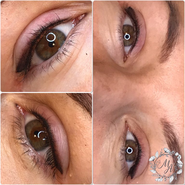 Hayley Shaded Top Eyeliner Melanie Aslin Permanent Makeup- Hayley Shaded Top Eyeliner